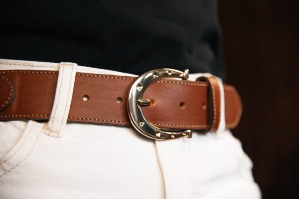 CSLR Elegance – Brown Leather Belt - Image 2