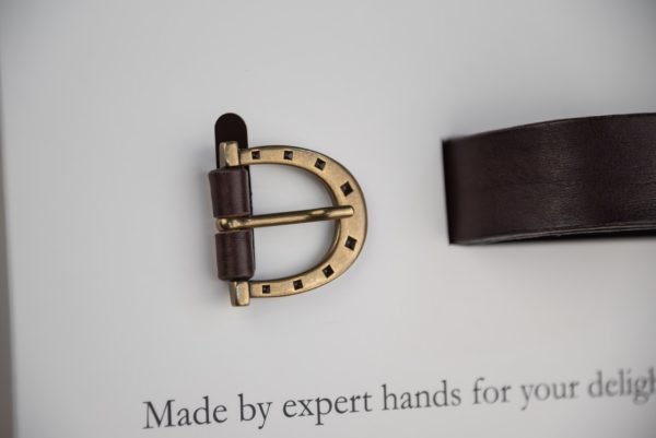 CSLR Timeless - Brown Leather Woman Belt – Image 8
