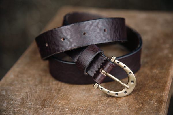 CSLR Timeless - Ceinture pour Femme en Cuir Marron