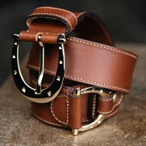 CSLR Elegance – Brown Leather Belt