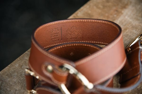 CSLR Elegance – Brown Leather Belt - Image 5