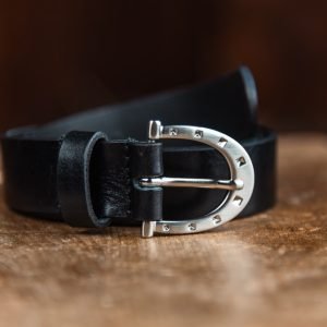 CSLR Timeless - Black Leather Woman Belt