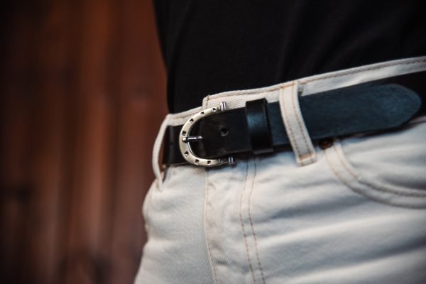 CSLR Timeless - Black Leather Woman Belt - immagine 3