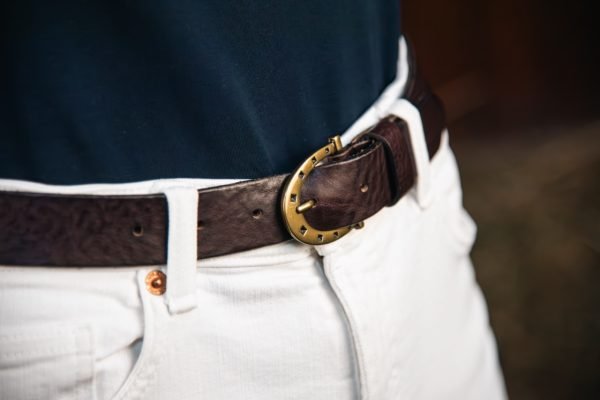 CSLR Timeless - Brown Leather Woman Belt – Image 3
