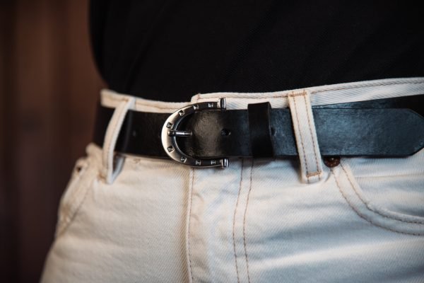 CSLR Timeless - Black Leather Woman Belt - immagine 5