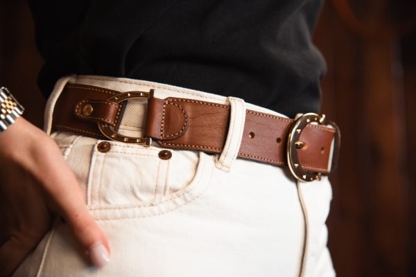 CSLR Elegance – Brown Leather Belt - Image 3