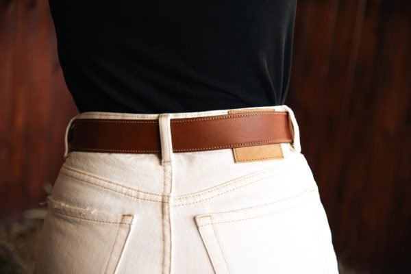 CSLR Elegance – Brown Leather Belt - Image 4
