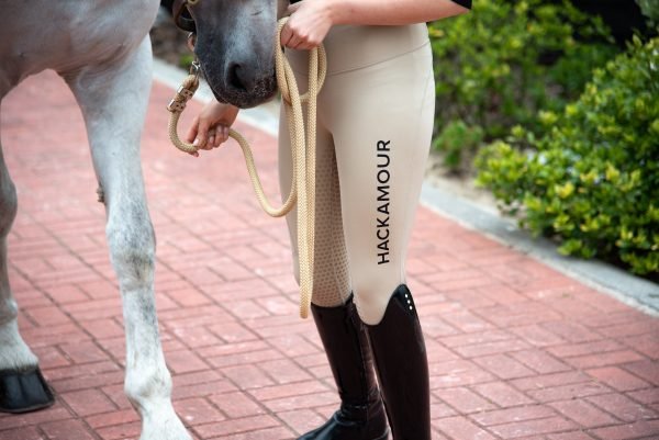 Kuishi Leggings - Beige with Black - Image 8