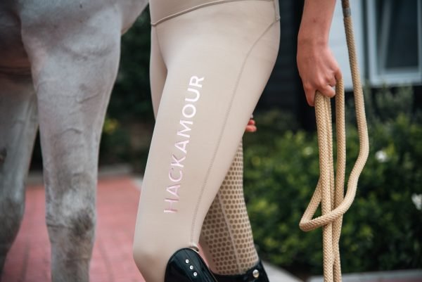 Kuishi Leggings - Beige with Rose Gold - Image 4