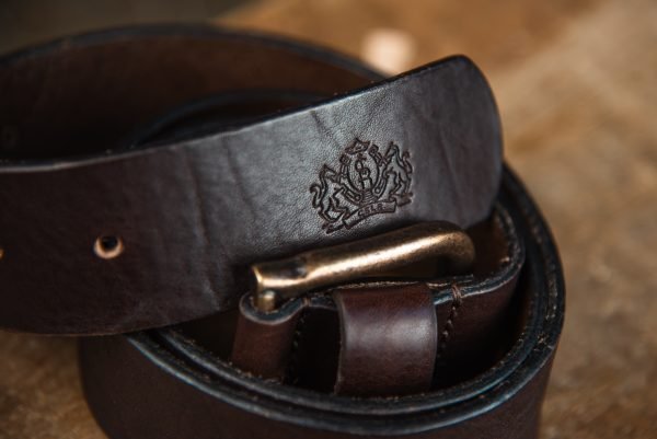 CSLR Classic - Brown Washed Leather Man Belt - Image 3