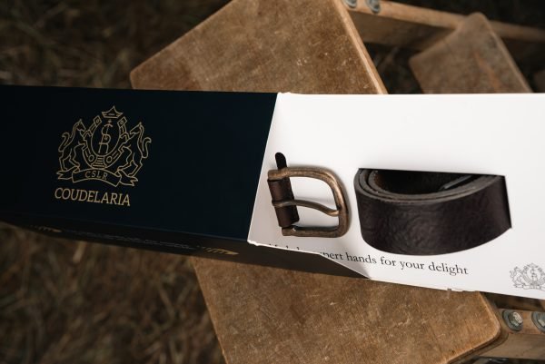 CSLR Classic - Brown Washed Leather Man Belt - Image 6
