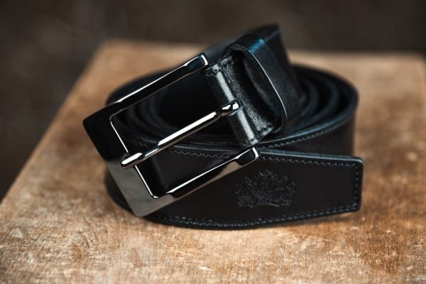 CSLR Elegance - Black Leather Man Belt