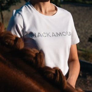 Hackamour Stardust Women's T-Shirt With Swarovski® Crystals