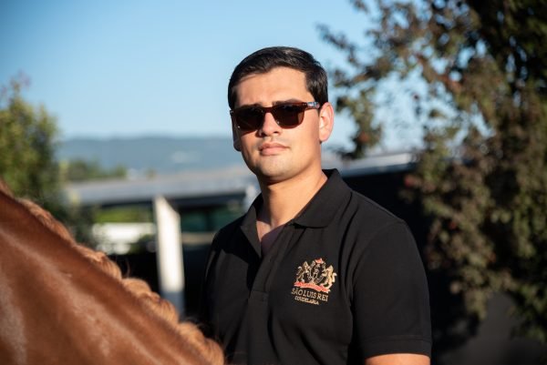 São Luis Rei Heritage Man's Polo Shirt - Black - Image 5