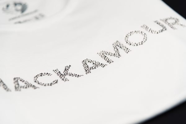 Hackamour Stardust Women's T-Shirt With Swarovski® Crystals - Image 2