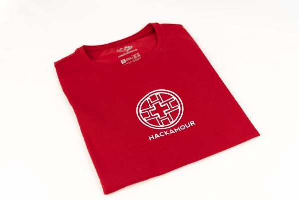 Hackamour 4H - Woman Red T-Shirt - Image 8