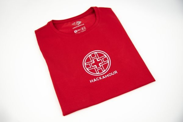 Hackamour 4H - Woman Red T-Shirt - Image 2