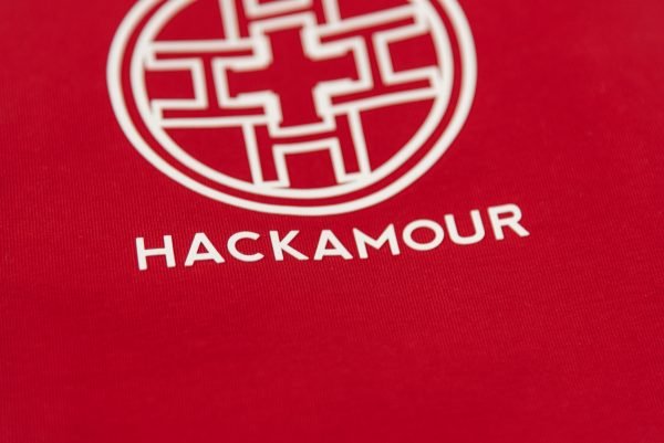 Hackamour 4H - Woman Red T-Shirt - Image 4