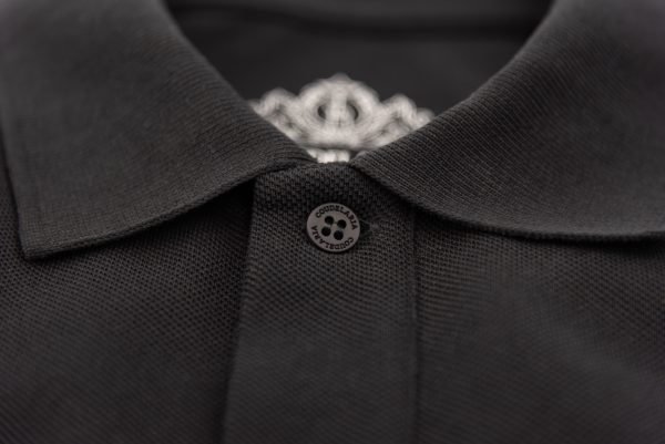 São Luis Rei Heritage Man's Polo Shirt - Black - Image 4
