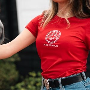 Hackamour 4H - Woman Red T-Shirt