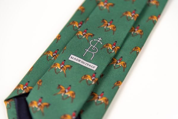 Walking Horse Necktie - Green - Image 4