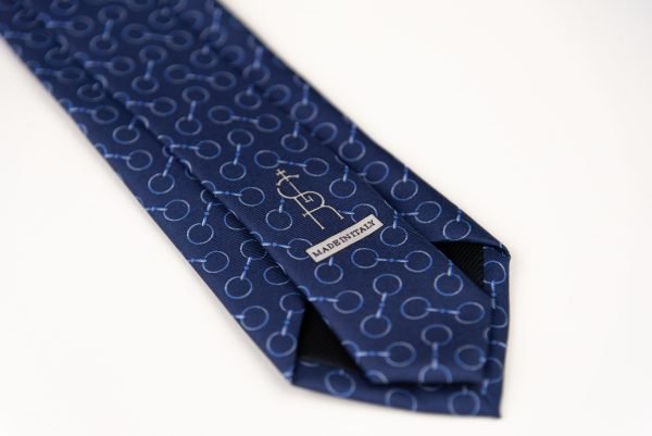 Heritage Bit Necktie - Deep Blue - Image 2