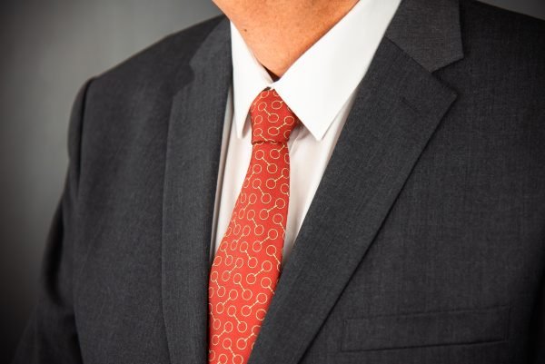 Heritage Bit Necktie - Burgundy - Image 4