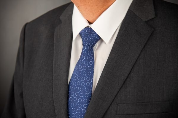 Heritage Bit Necktie - Deep Blue - Image 4