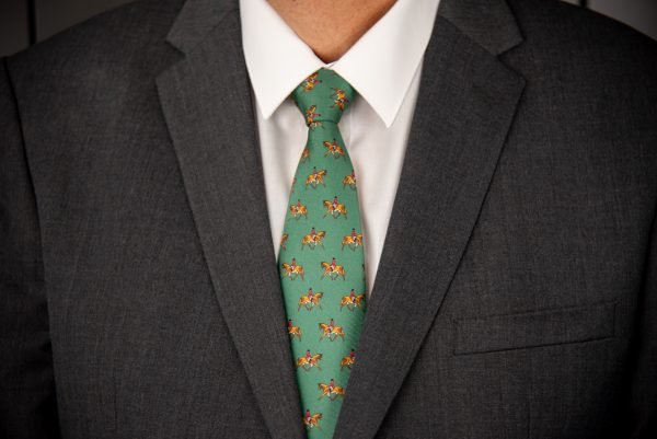 Walking Horse Necktie - Green - Image 7